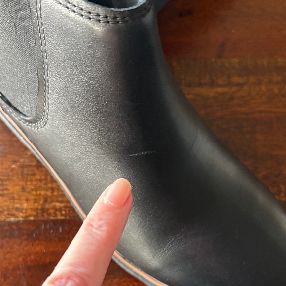 NWOT - Black Ankle Boots Clarks - Picture 9 of 12